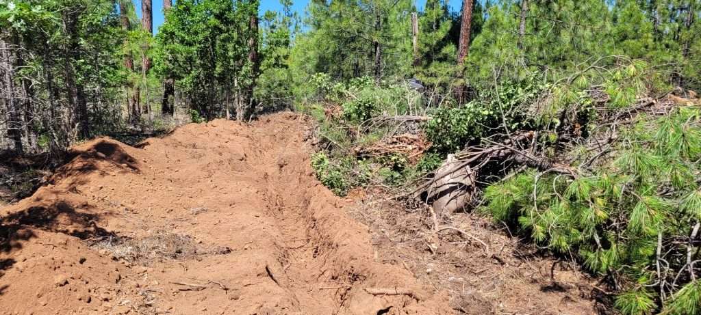 dug ditch