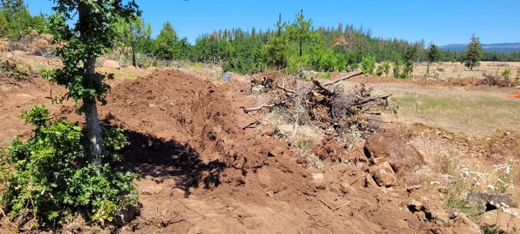 dug ditch