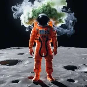 Orange Astronaut
