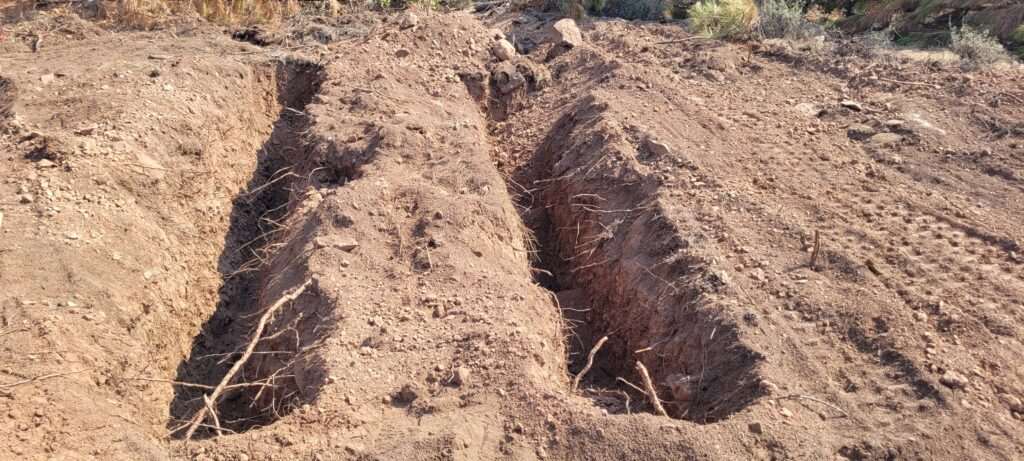 holes for post install