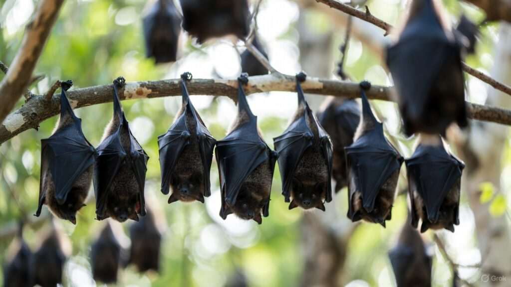 roosting bats