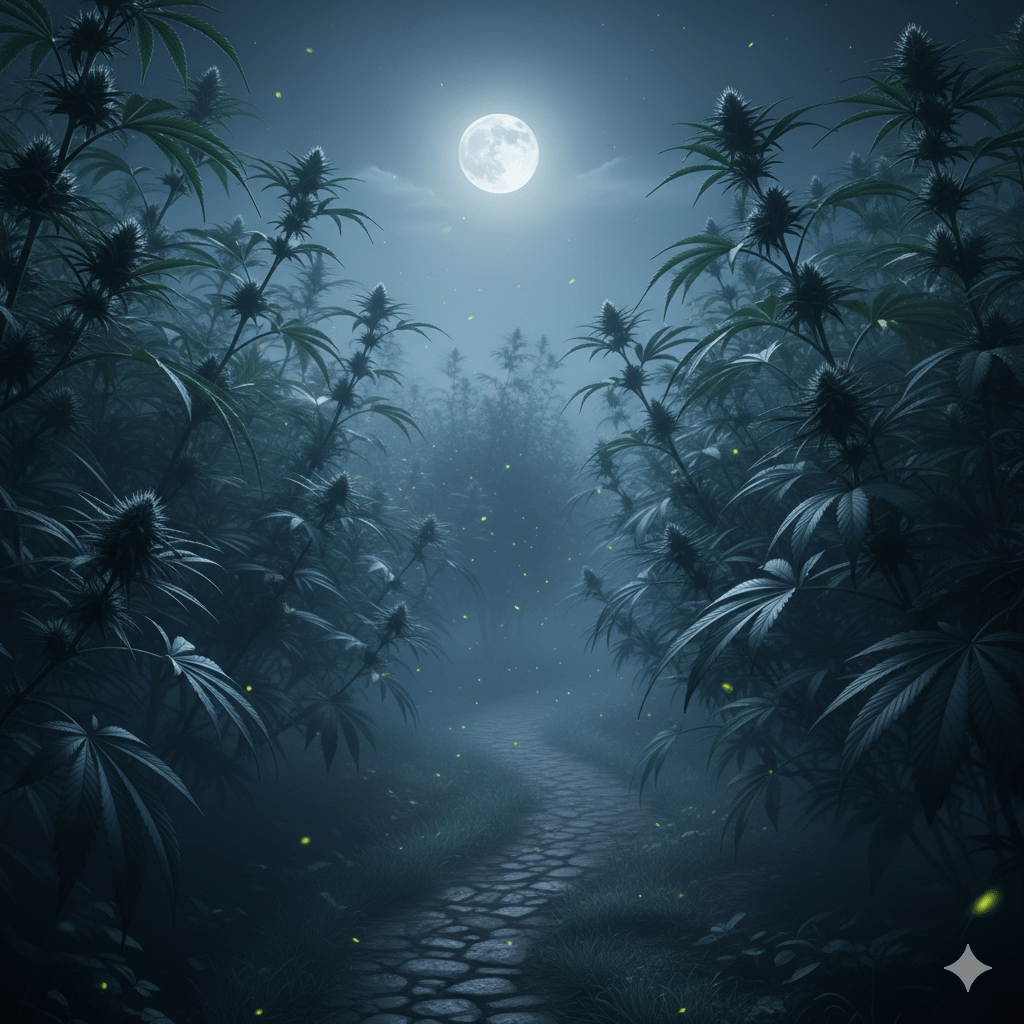 Cannabis Planting New Moon