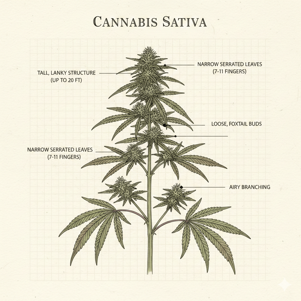 cannabis Sativa Characteristics