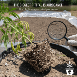 Sterilizing soils via the sun