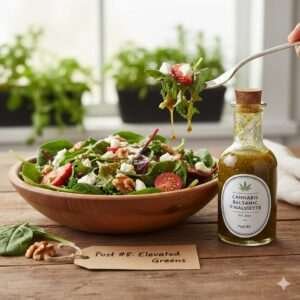 Cannabis Balsamic Vinaigrette gourmet foods
