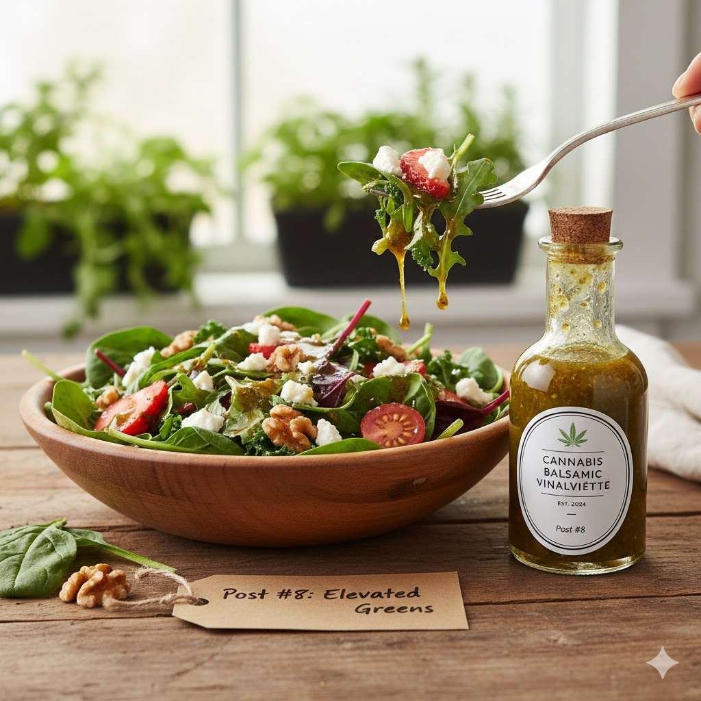 Cannabis Balsamic Vinaigrette gourmet foods