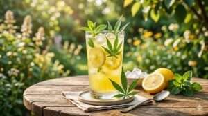 Enjoy the refreshing cannabis infused lemonade in the summer.