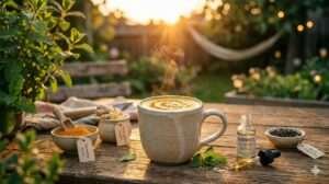 The perfect ending for the perfect day a Turmeric Latte!