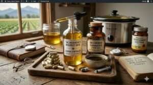 Cannabis infused capsules, easy precise dosing.