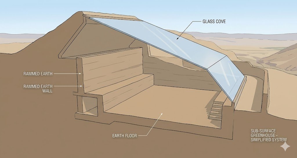 Building a Walipini Greenhouse at Stony Oasis Farms.