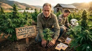 Vets get free cannabis seeds at JCS.